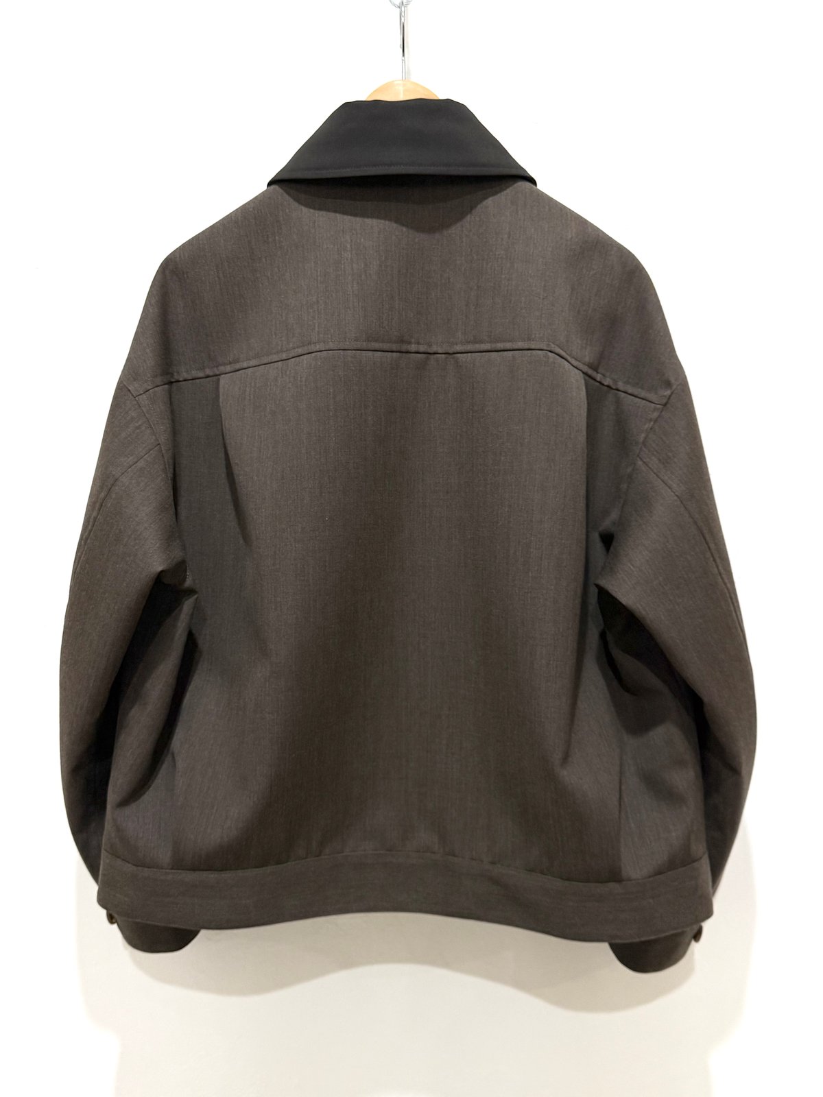 26SS】 refomed / NEXT MAN WOOL JACKET -BROWN- |