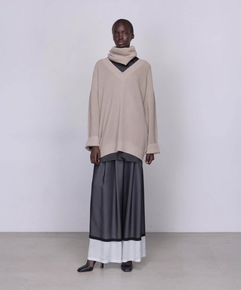 25AW】Graphpaper / Mercerized Fine Wool Snood -