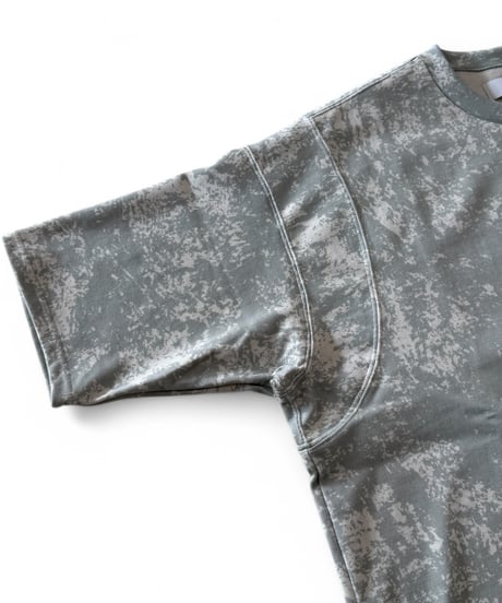 marka / RECYCLE SUVIN ORGANIC COTTON KNIT BALL GAMES TEE -WHITE CAMO-