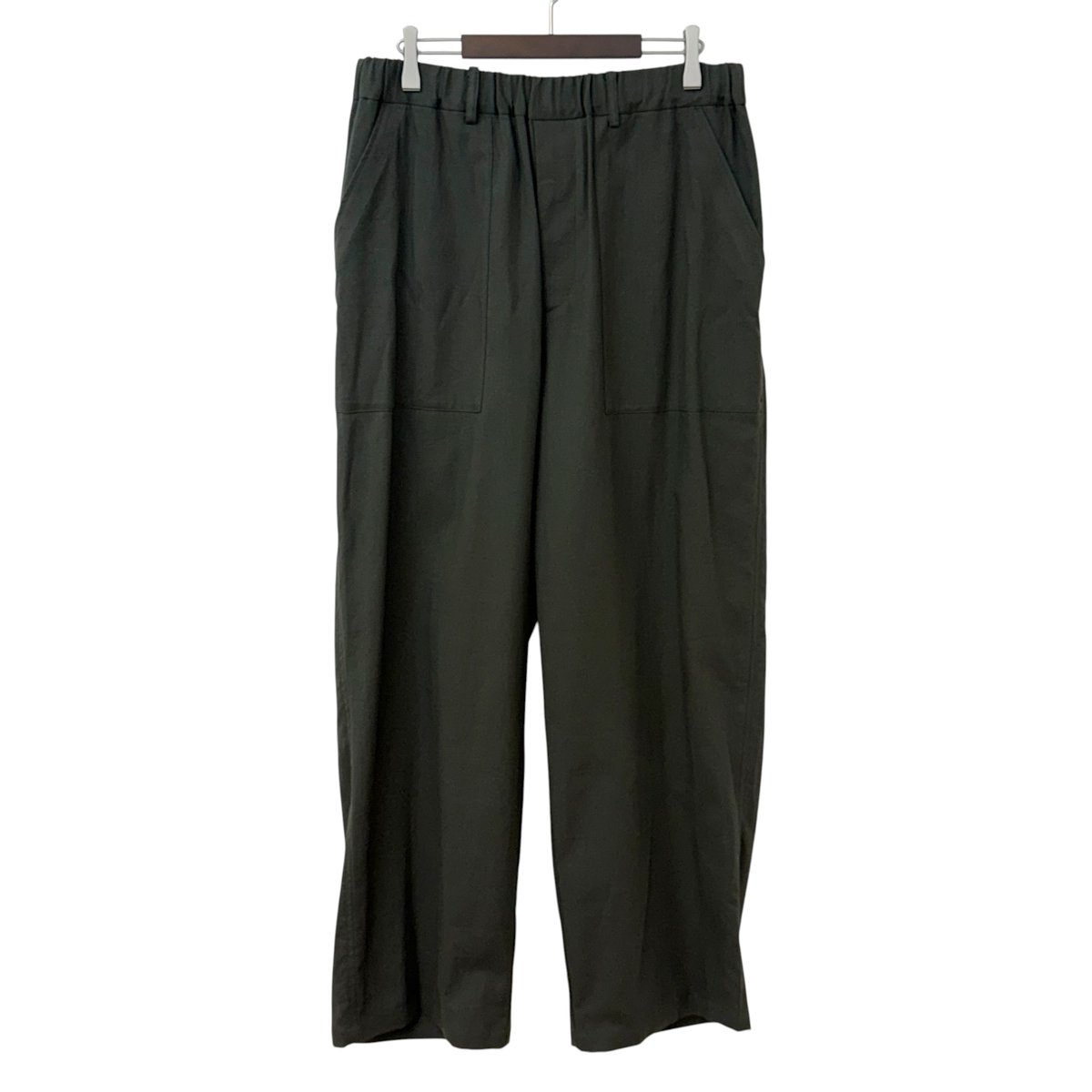 パンツ YOKO SAKAMOTO 26SS Utility Easy Pants S 26SS】 YOKO SAKAMOTO / UTILITY EASY PANTS -OLIV