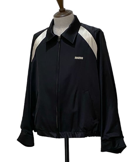 refomed / Cotton Rayon Work Jacket -BLACK-
