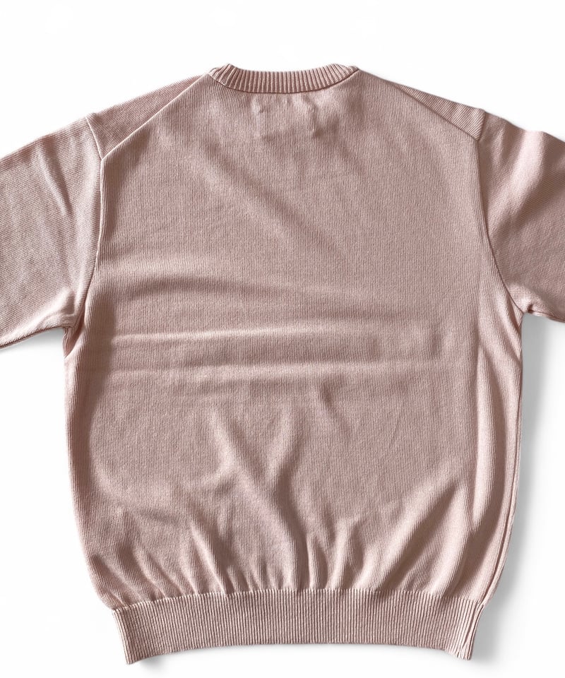 YOKO SAKAMOTO / CREW NECK KNIT -PINK- | YURAGI YOKO SAKAMOTO / CREW NECK KNIT -PINK- | YURAGI