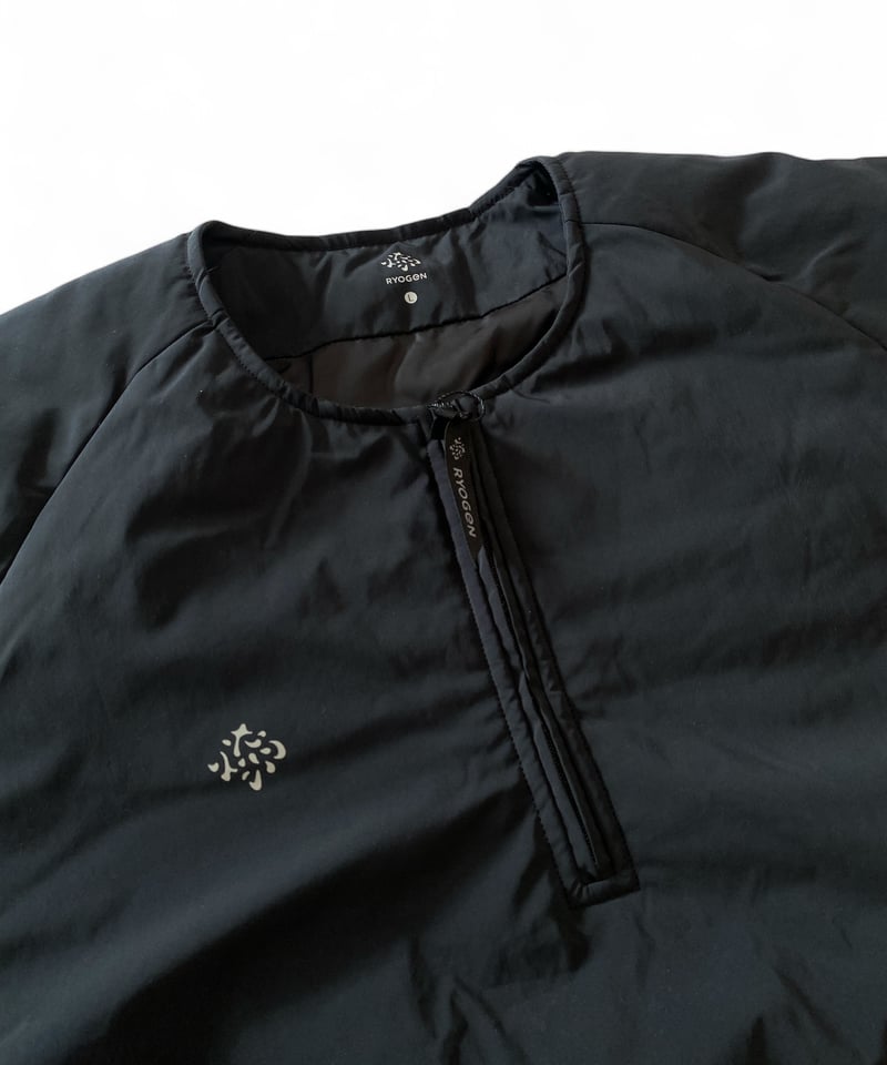 ウォーキング・ランニングウェア ryogen REPEL PADDING H/S TEE RYOGEN/ REPEL PADDING H/S TEE -BLACK- | YURAGI