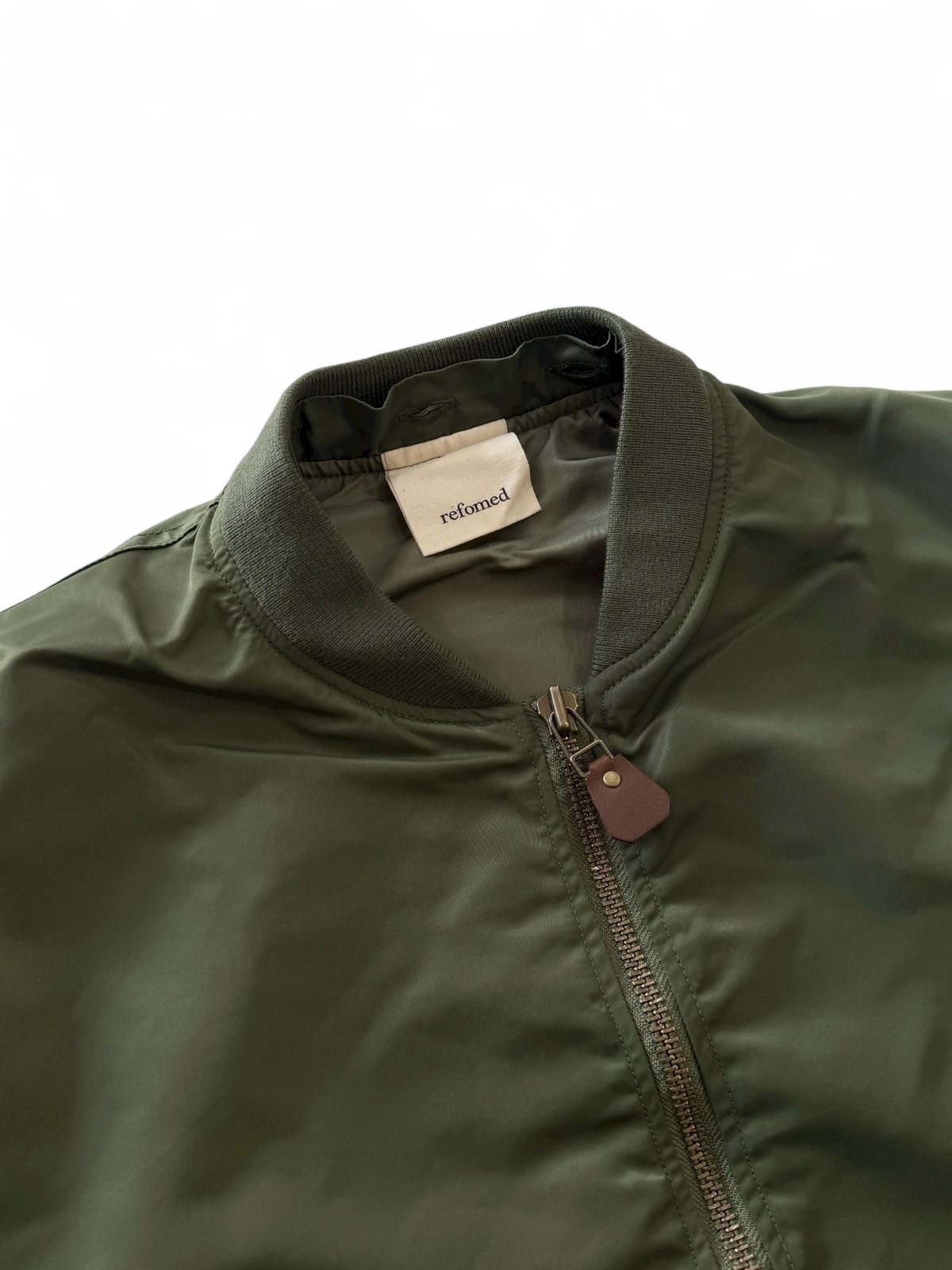 25AW】refomed / CASTRO JAMPER -OLIVE- | YURAGI