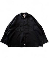 SHINYAKOZUKA / GIANT WORK SHIRT with DICKIES -DAWN BLACK-
