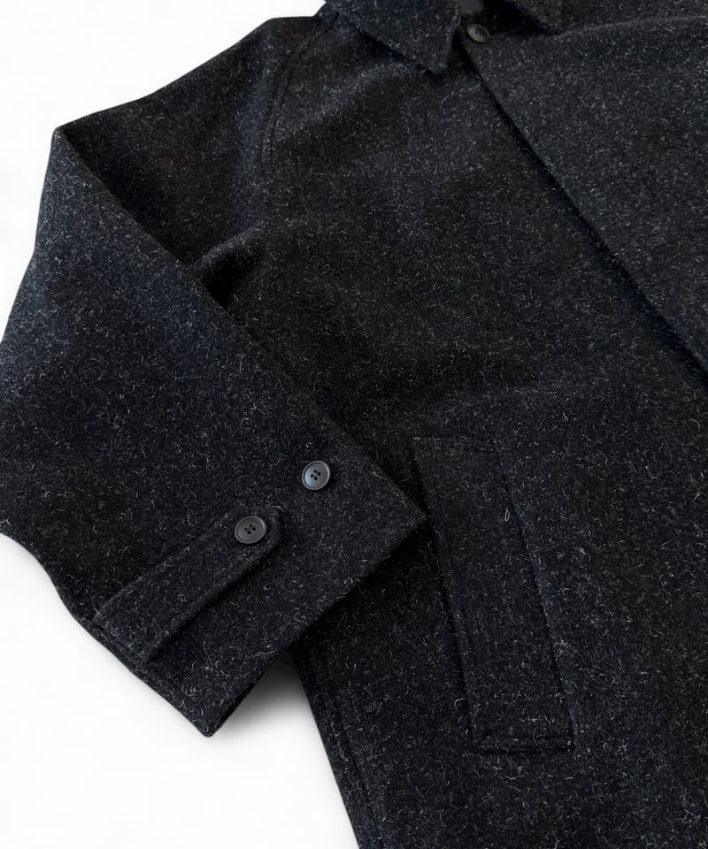 25AW】YOKO SAKAMOTO / BAL COLLAR COAT -BLACK- |