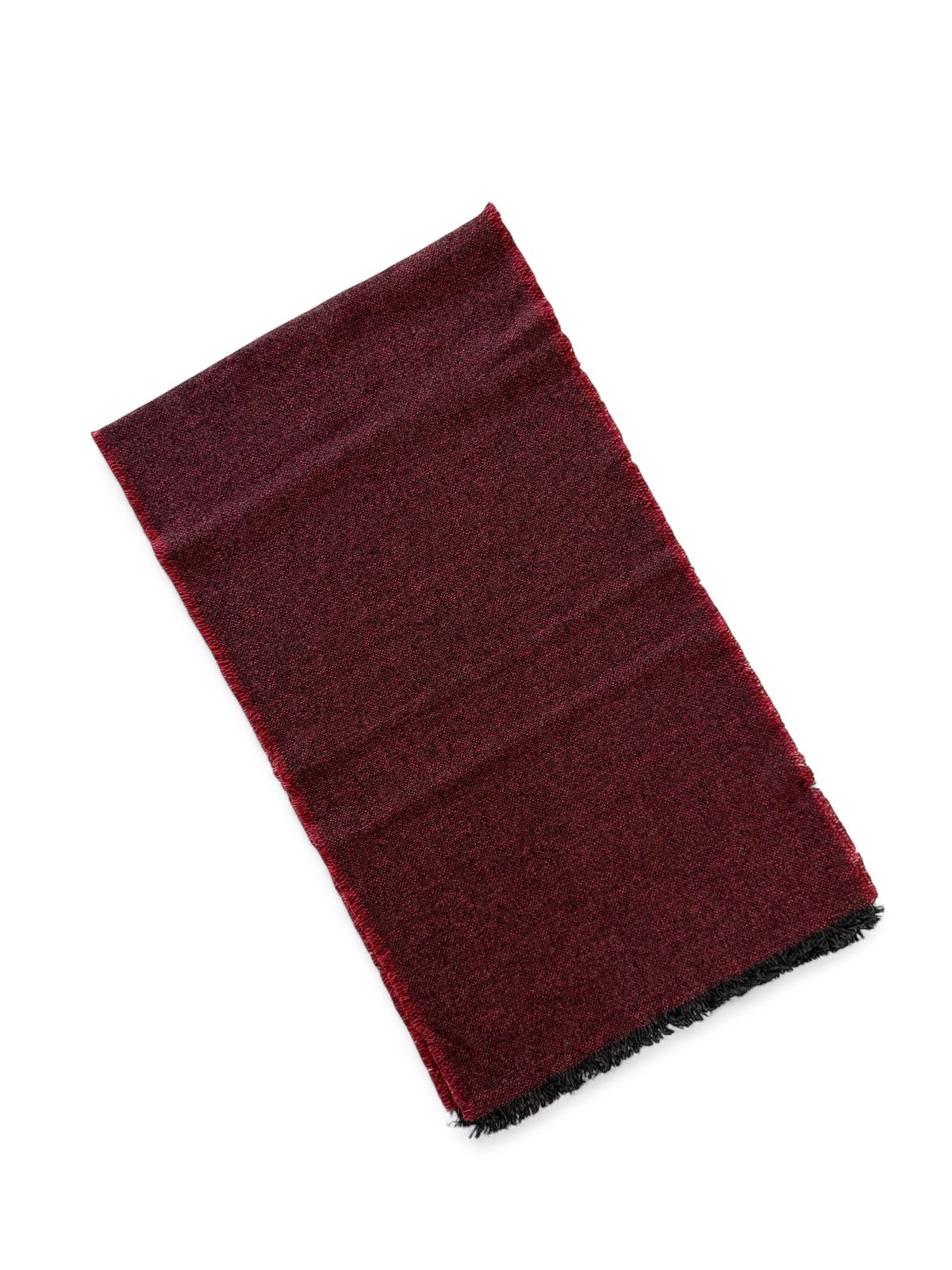 25AW】YOKO SAKAMOTO / WOOL LONG SCARF -RED- | Y
