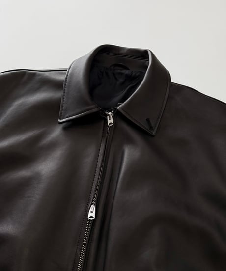 【26SS】 YOKO SAKAMOTO / ZIP BLOUSON -BLACK HIMALAYAN SHEEP-
