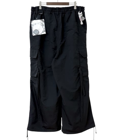 【26SS/残り1点】 TENHALF / REVERSIBLE CARGO PANTS -BLACK-