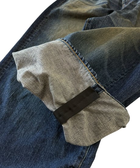 【26SS/残り1点】 refomed / FRESH MAN DENIM WIDE PANTS -USED-