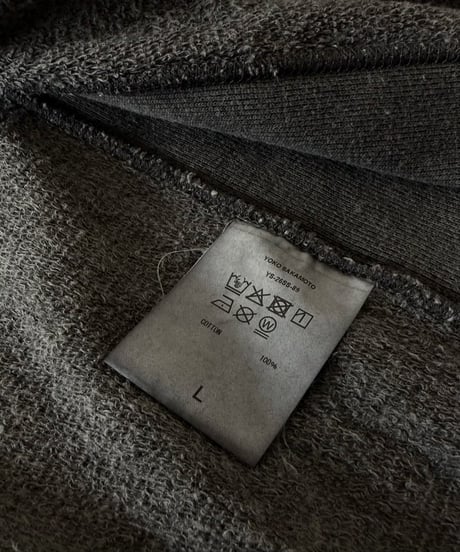 【26SS/残り1点】 YOKO SAKAMOTO / ATHLETIC HOODIE -SUMI INK-