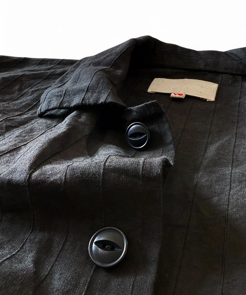 YOKO SAKAMOTO / WORK SHIRT -SUMI INK- | YURAGI