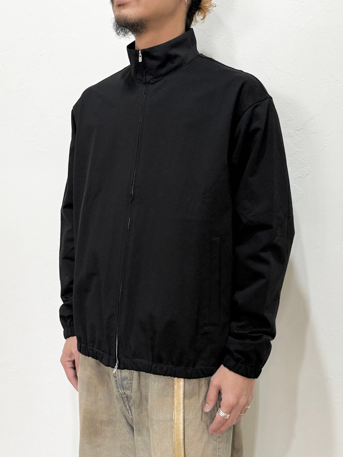 26SS】 YOKO SAKAMOTO / TRACK JACKET -BLACK- | Y