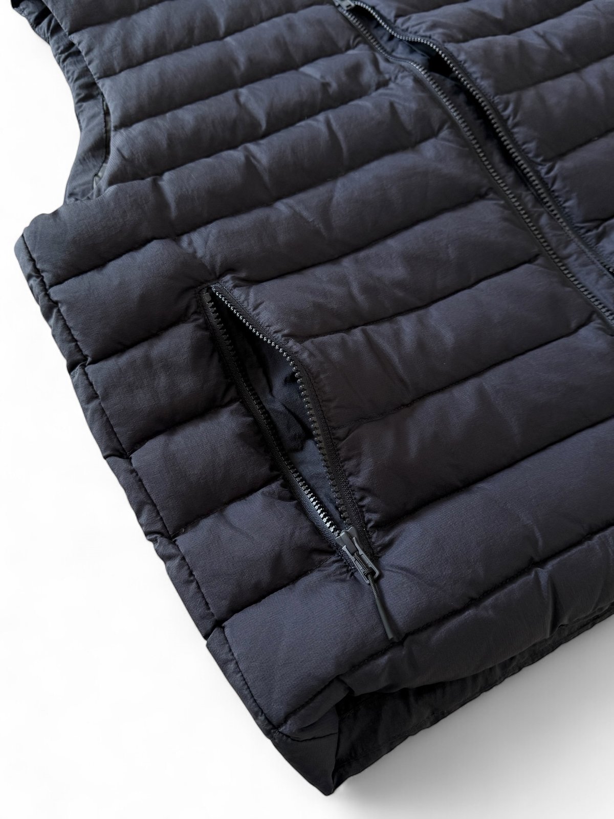 ES.1 / Middle Down Vest -NAVY- | YURAGI