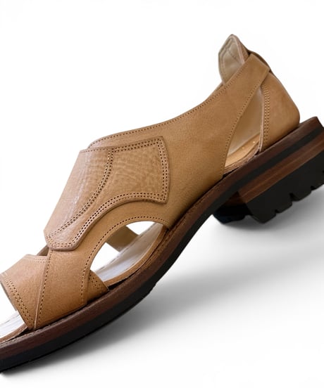 Post Production / HUNT SANDALS -NATURAL-
