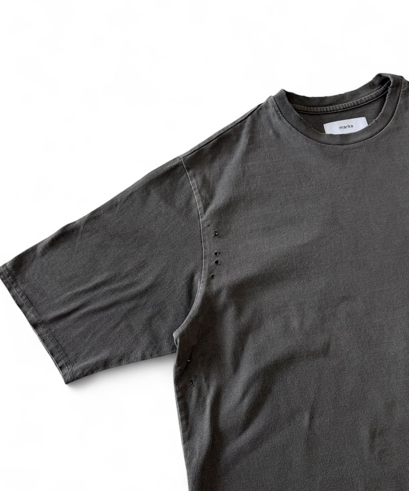 marka CREW NECK DAMAGED TEE -DAMAGE- | YURAGI