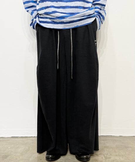 【26SS】 SHINYAKOZUKA / ORDINARY HOME EGG BAGGY (ISSUE#8) -BLACK-