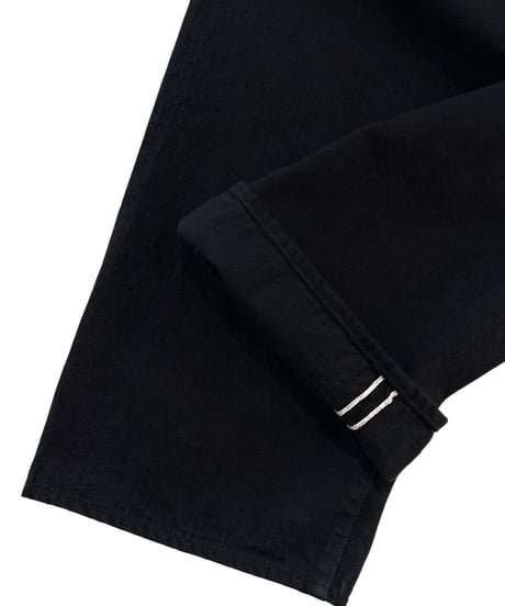 【26SS】 YOKO SAKAMOTO / 5POCKET BAGGY PANTS "ONE WASH" -BLACK-
