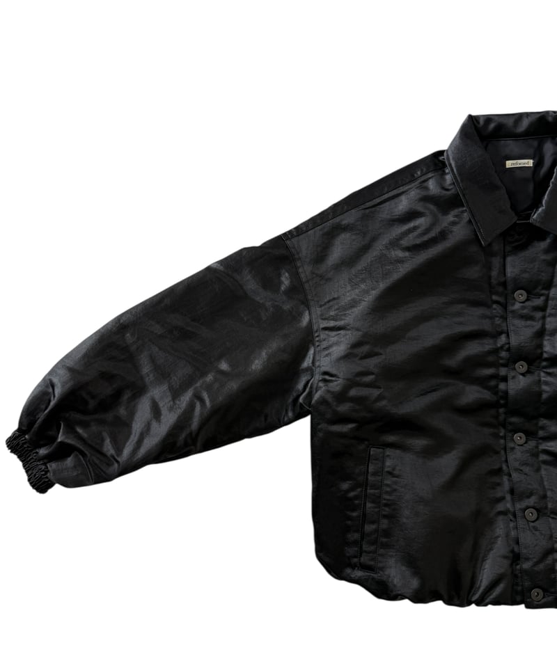 25AW】refomed / NEXT MAN NYLON JACKET -BLACK- |
