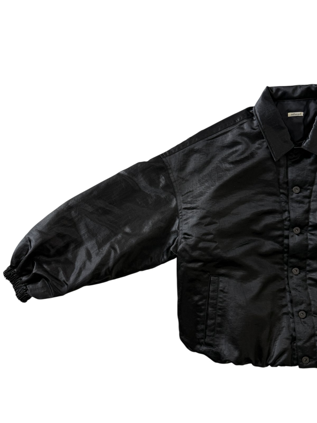 ジャケット・アウター refomed NEXT MAN NYLON JACKET 25aw 25AW】refomed / NEXT MAN NYLON JACKET -BLACK- |