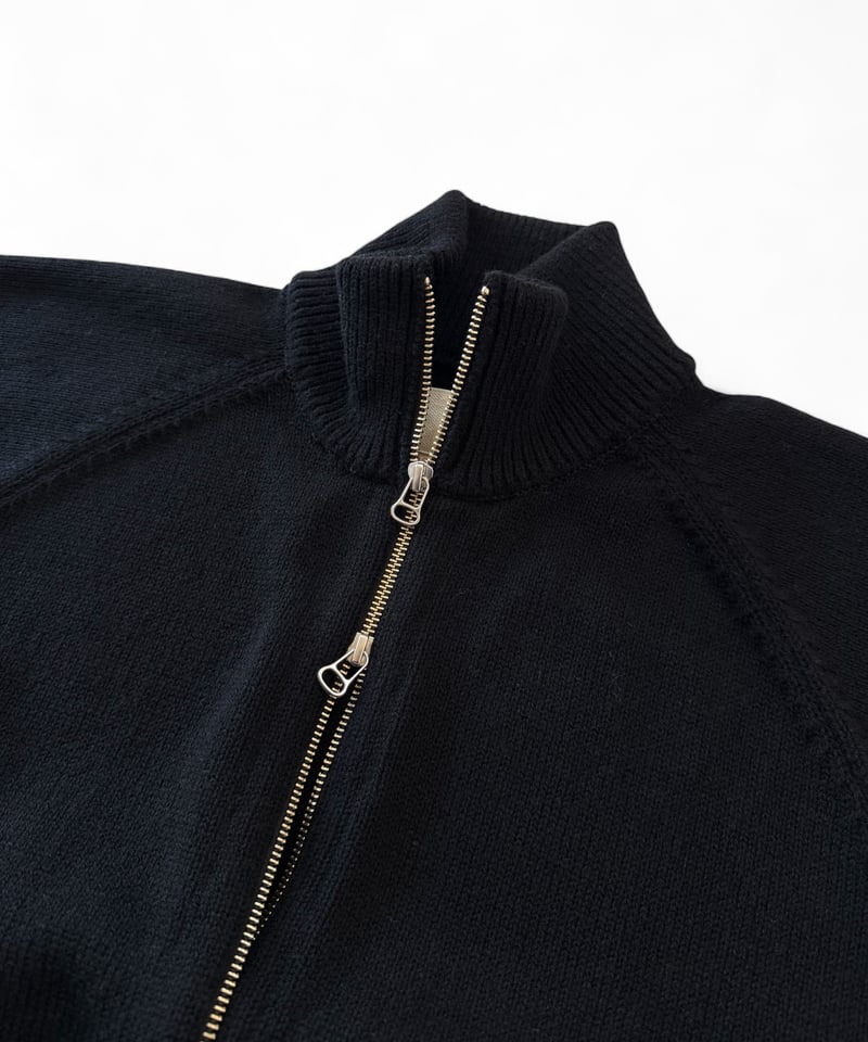 YOKO SAKAMOTO / DRIVERS KNIT -BLACK- | YURAGI