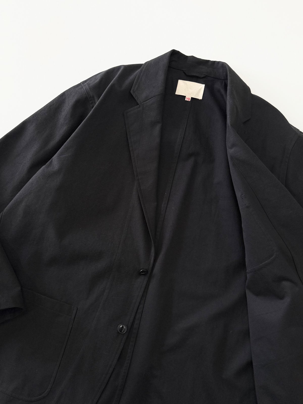 26SS】 YOKO SAKAMOTO / 2B JACKET -BLACK- | YURAGI