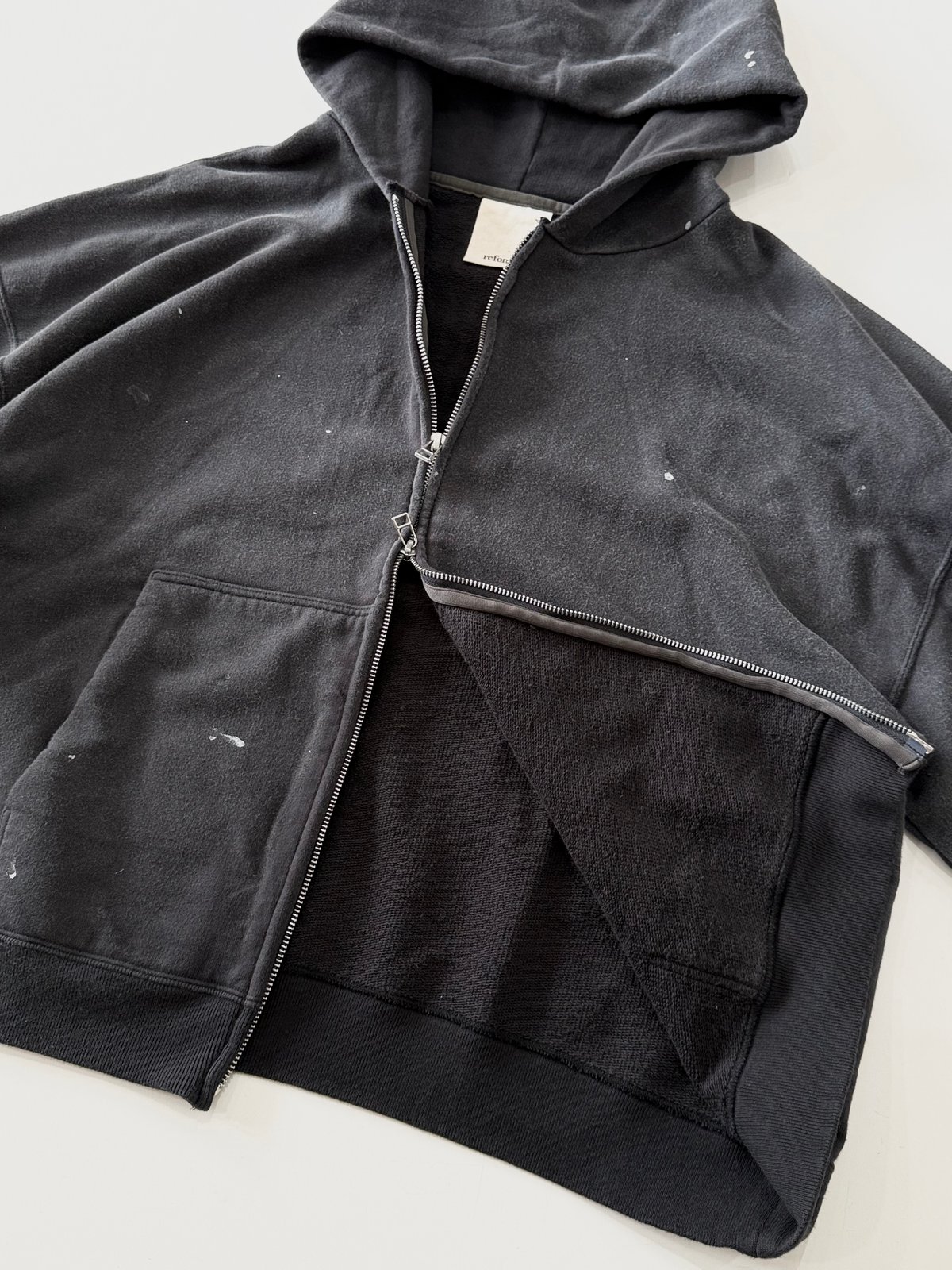 26SS/残り1点】 refomed / FRESH MAN ZIPUP HOODIE -C