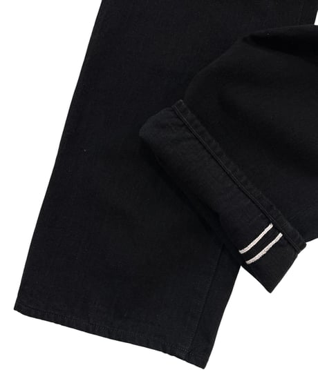 【26SS】 YOKO SAKAMOTO / 5POCKET STRAIGHT PANTS "ONE WASH" -BLACK-
