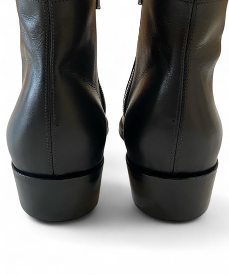 Post Production / Side Zip Boots -BLACK-