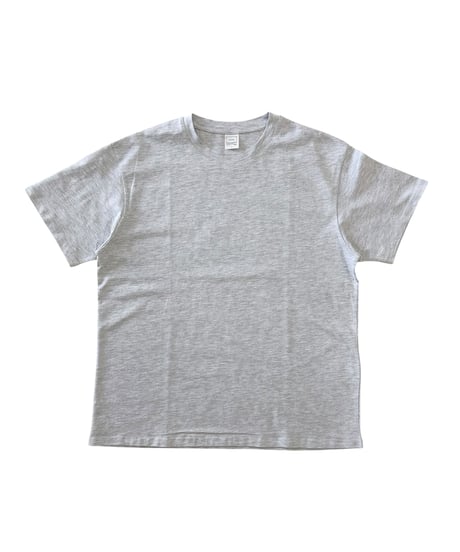 【店頭のみ】 blankt / Short Sleeve Crew Neck T-shirt -ASH-