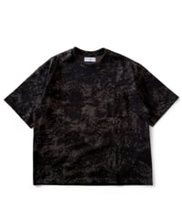 【残り1点】marka / RECYCLE SUVIN ORGANIC COTTON KNIT LOOSE FIT POCKET TEE -BLACK CAMO-