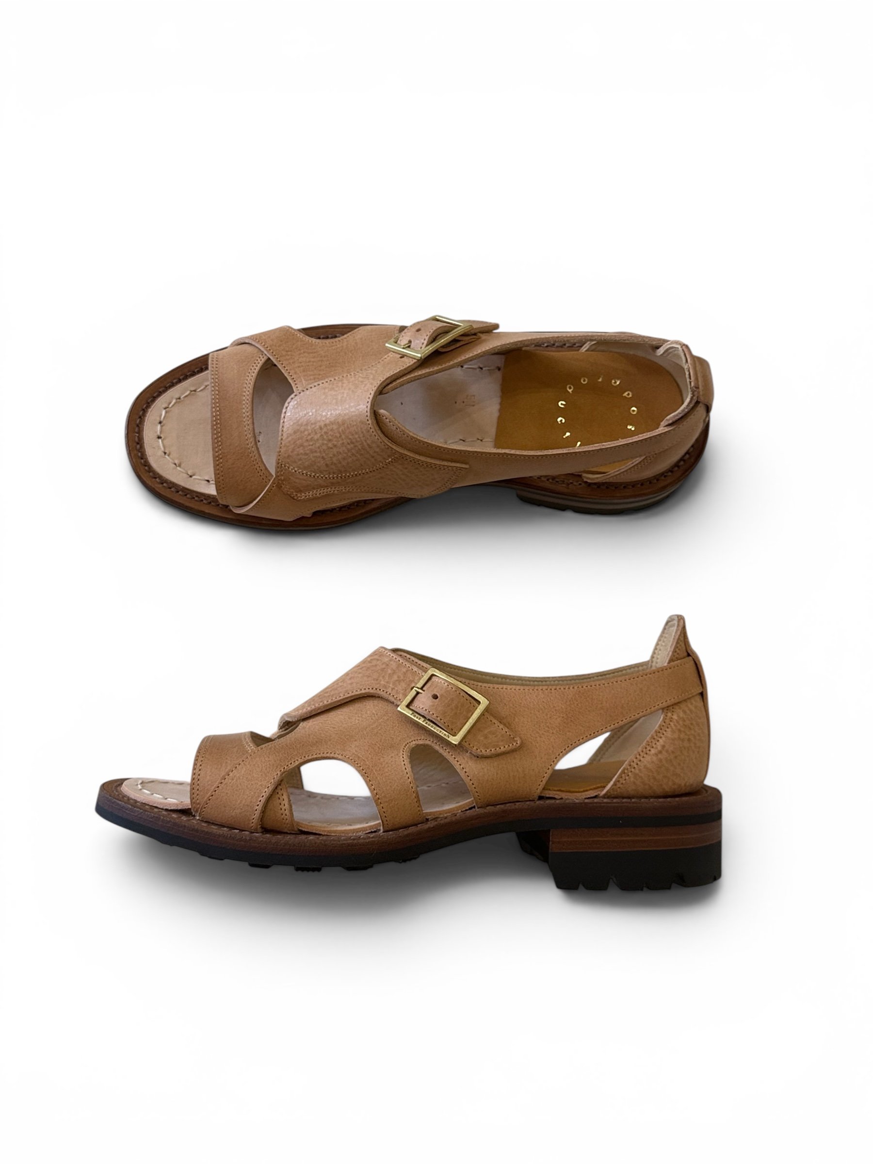 Post Production / HUNT SANDALS -NATURAL- | YURAGI
