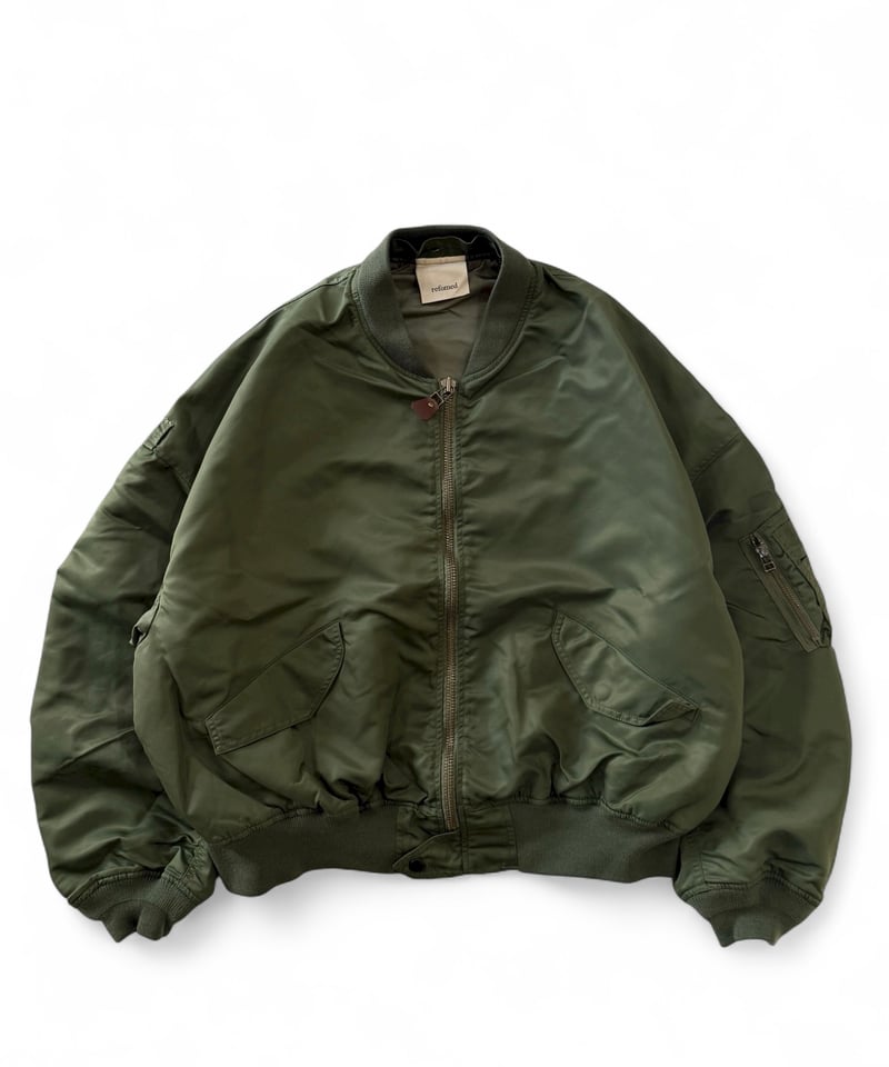 25AW】refomed / CASTRO JAMPER -OLIVE- | YURAGI