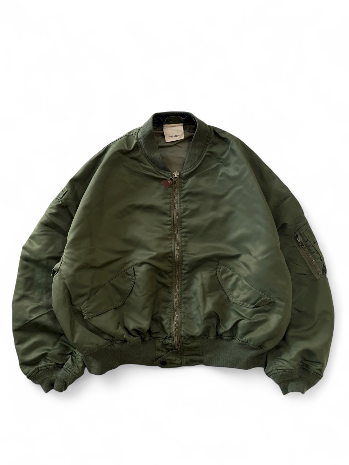 25AW】refomed / CASTRO JAMPER -OLIVE- | YURAGI