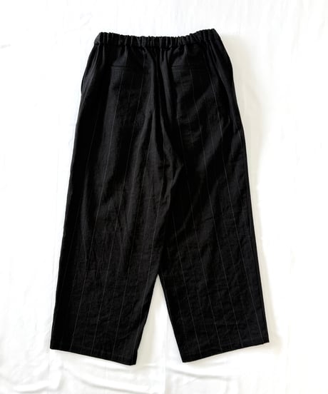 【26SS】 YOKO SAKAMOTO / BAGGY EASY PANTS -STRIPE-
