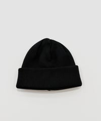 【26SS】 YOKO SAKAMOTO / KNIT BIG WATCH CAP -BLACK-