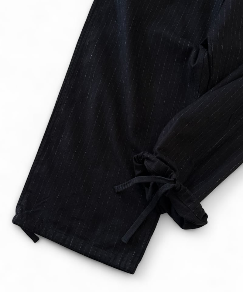 Yoko ヨガ ズボン YOKO SAKAMOTO / MECHANIC PANTS -BLACK- | YURAGI