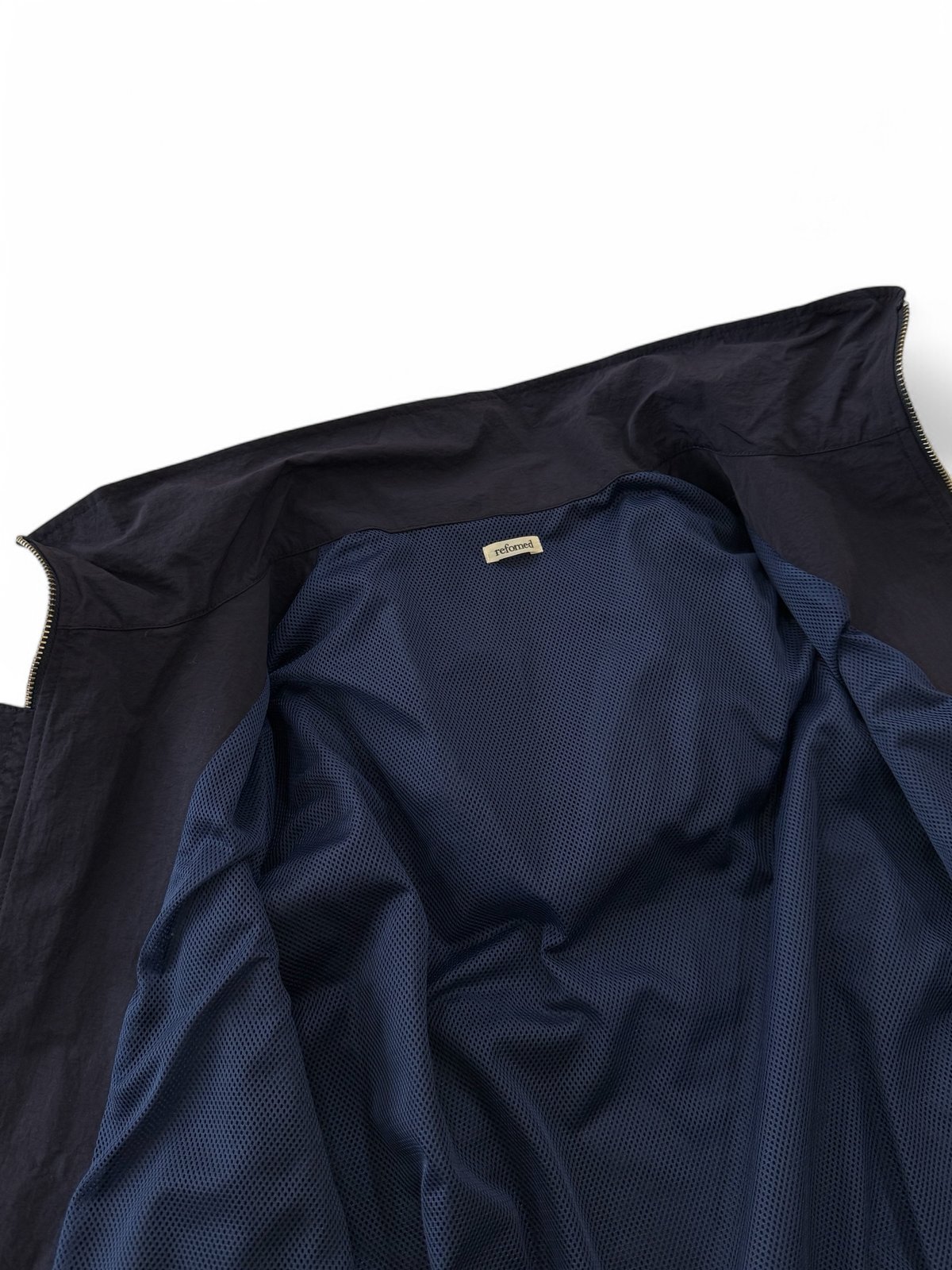 refomed / JACKE NYLON VEST -NAVY- | YURAGI