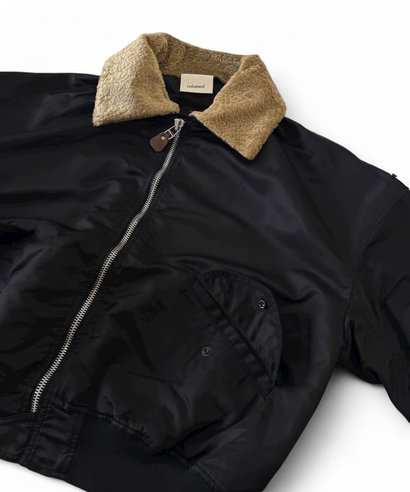 25AW】refomed / CASTRO JAMPER -BLACK- | YURAGI