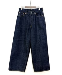【26SS】 marka / BAGGY JEANS ORGANIC COTTON 13.5oz -Indigo-