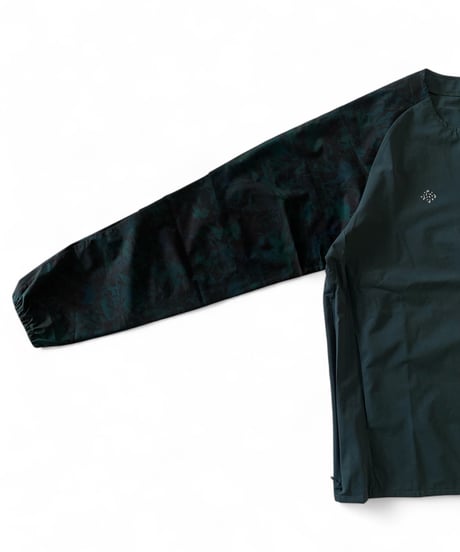 RYOGEN/ DEADLEAF RAGLAN HALFZIP SHIRT -DL.GREEN-