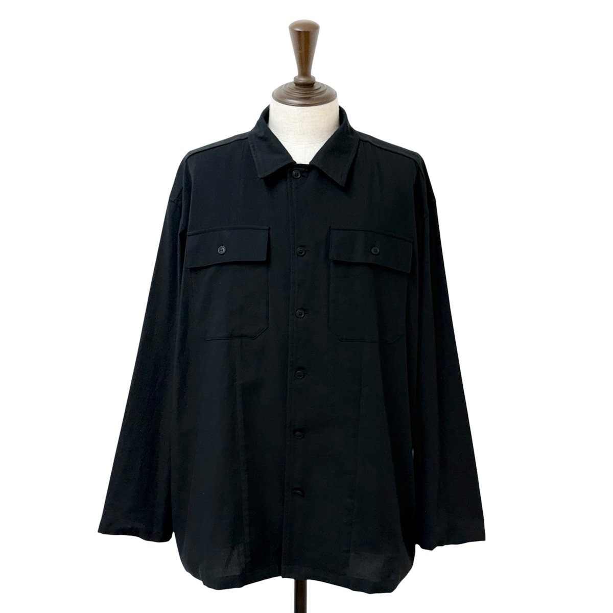 YOKO SAKAMOTO / UTILITY SHIRT -BLACK- | YURAGI