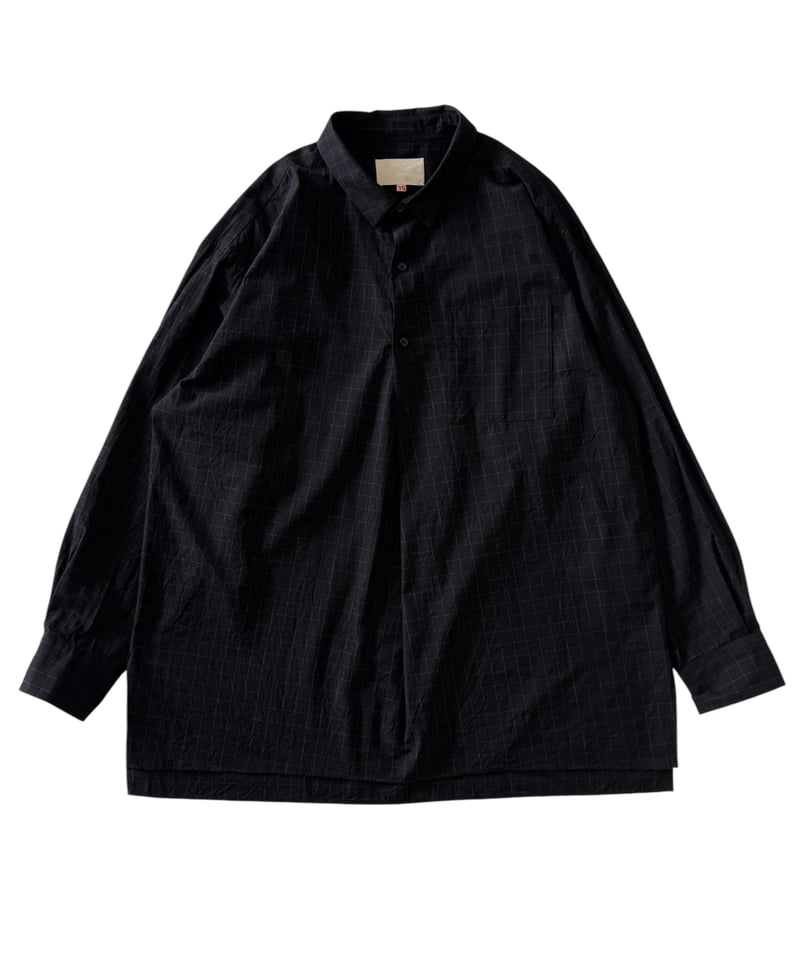 YOKO SAKAMOTO / SHIRT PULLOVER -BLACK- | YURAGI YOKO SAKAMOTO / SHIRT PULLOVER -BLACK- | YURAGI