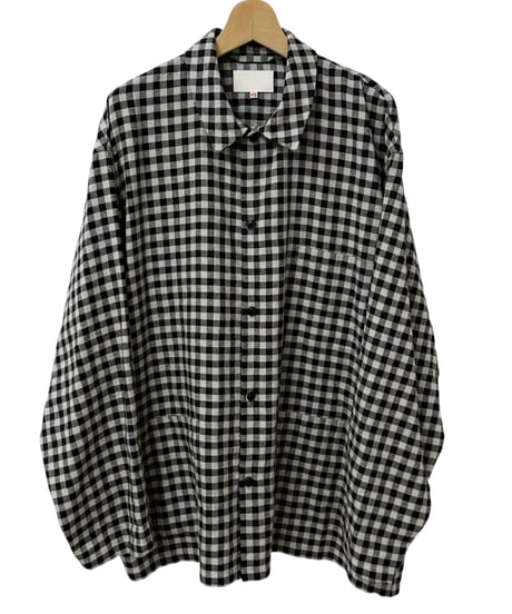 【26SS】 YOKO SAKAMOTO / WORK SHIRT -GINGHAM-
