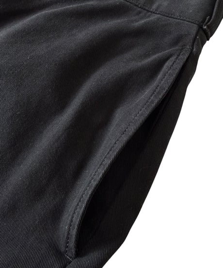 【26SS】 marka / Organic Cotton Gabardine / U.S. Army Chino Trousers -Black-