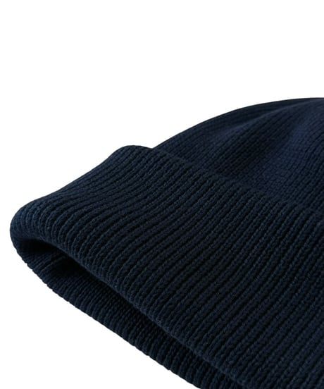 【26SS/残り1点】 YOKO SAKAMOTO / KNIT BIG WATCH CAP -NAVY-