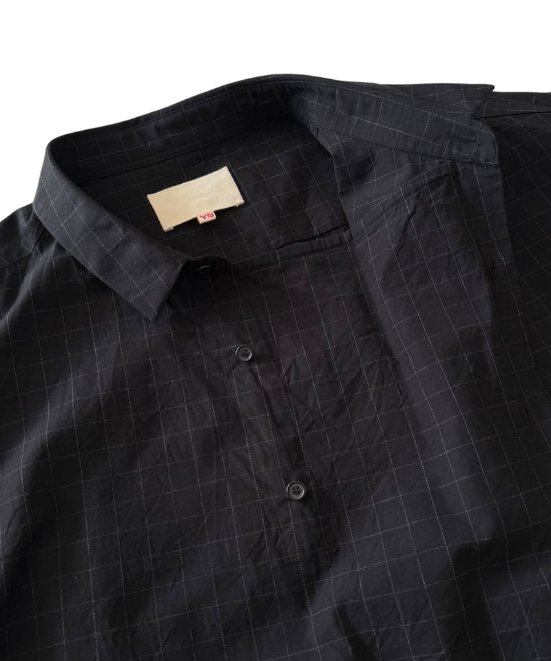YOKO SAKAMOTO / SHIRT PULLOVER -BLACK- | YURAGI