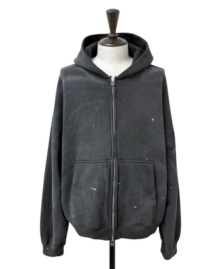 【26SS/残り1点】 refomed / FRESH MAN ZIPUP HOODIE -CHACOAL-