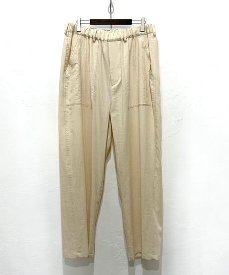 【26SS】 YOKO SAKAMOTO / UTILITY EASY PANTS -ECRU-