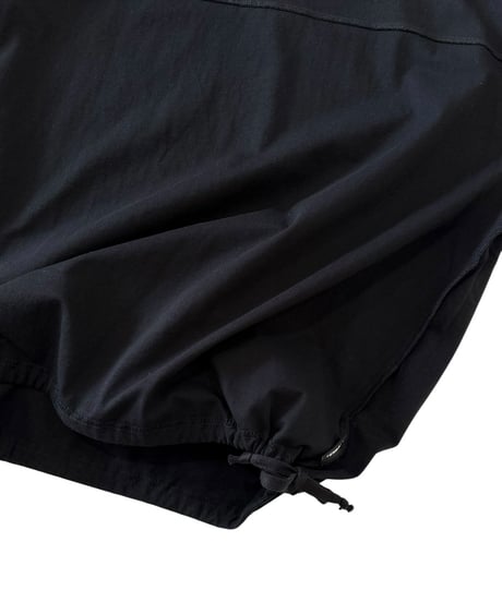 【26SS】 TENHALF / FOOTBALL LONG T-SHIRT -BLACK-